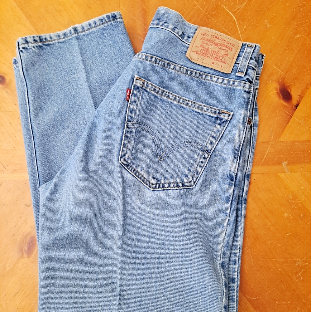 High waisted Levi's